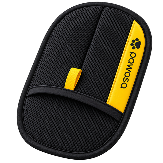 Pawosa Reusable Pet Hair Remover Mitt for Dogs & Cats