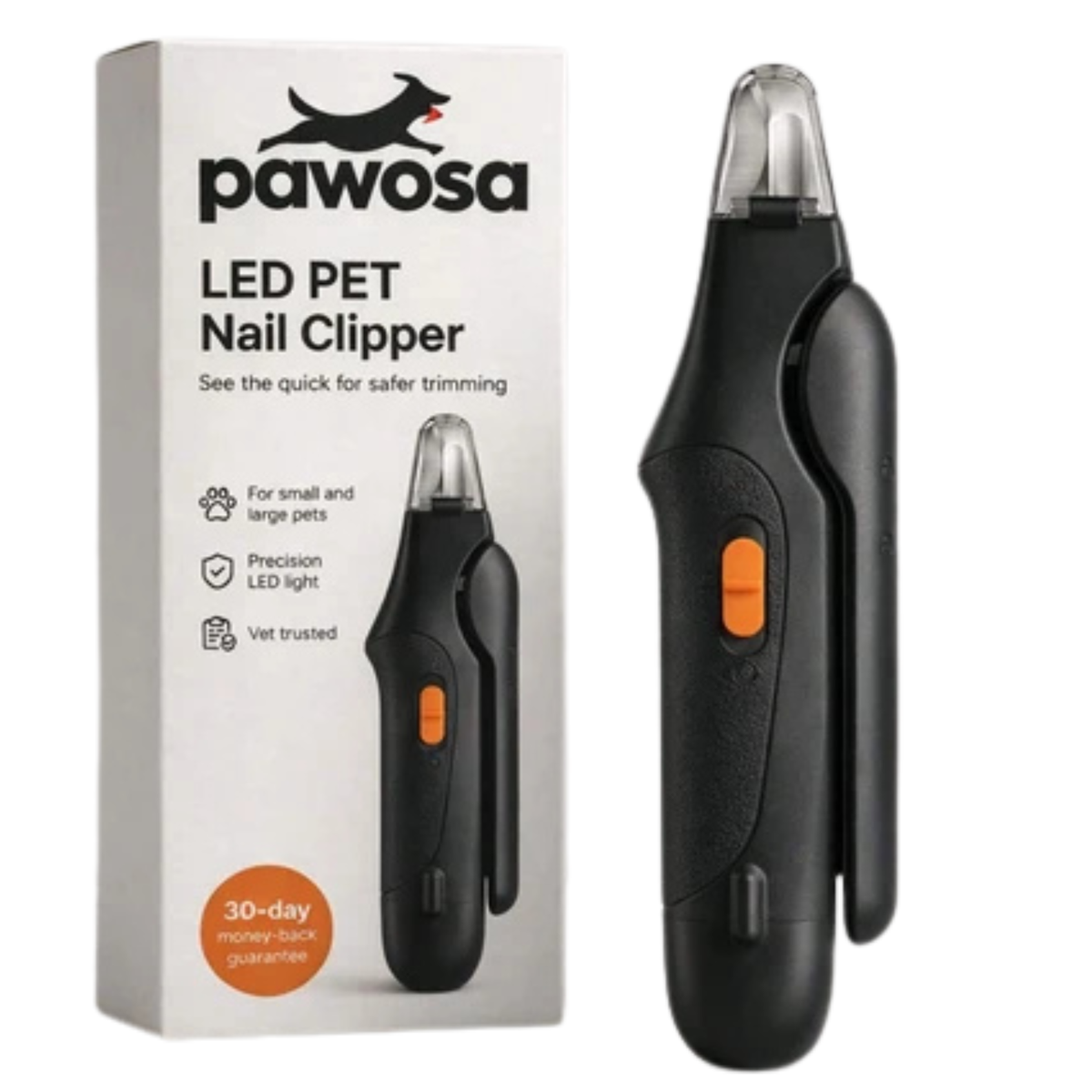 Pet Nail Clipper with LED