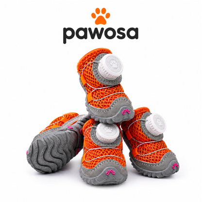 Dog Shoes 4 Pieces – Stay-On Anti-Slip Paw Boots