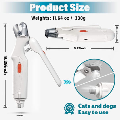 Pet Nail Clipper with LED